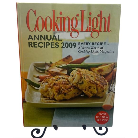 Cooking Light Annual Recipes Cookbooks Lot 2002 2004 2009 2012 Hardcover Set - Picture 3 of 5